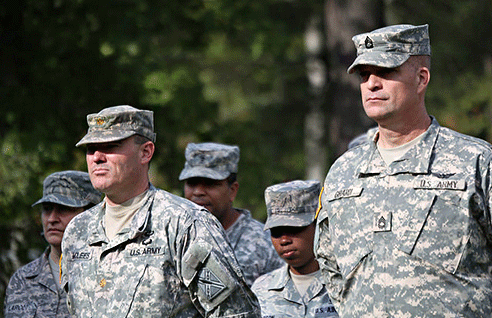 Mga kalalakihan ng US Army